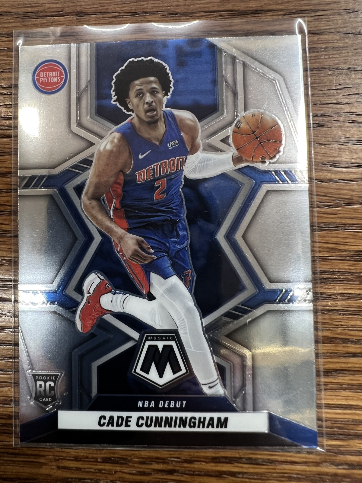 2021-22 Panini Mosaic #261 Cade Cunningham