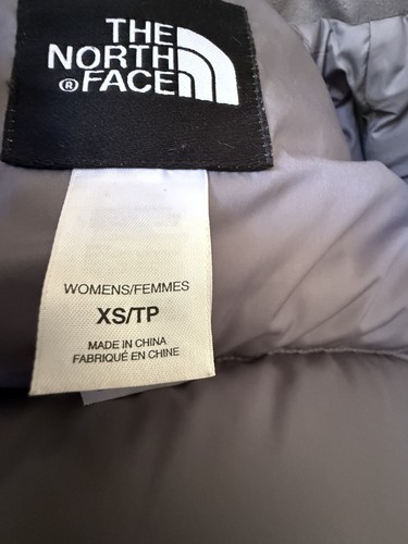 THE NORTH FACE VINTAGE WOMENS 1996 NUPTSE 700 DOWN PUFFER JACKET BROWN XS - Picture 10 of 10