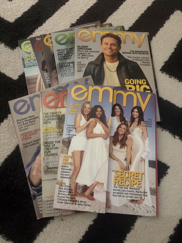 8 2026 Emmy Mags SARAH PIDGEON PAUL ANTHONY KELLY Tatiana Maslany Testaments