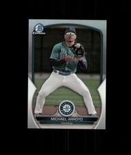Michael Arroyo - 2023 Bowman Chrome #BCP-180 Prospects Refractor #/499