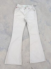 Vintage Y2K Mudd Cotton Low Rise Bell Bottom Pants 26" Waist