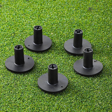 Golf Mat Tees Black Adjustable Height Golf Simulator Tees, Rubber Tee Driving Ra