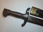 Civil War Confederate Boyle & Gamble Saber Sword Bayonet w/Scabbard