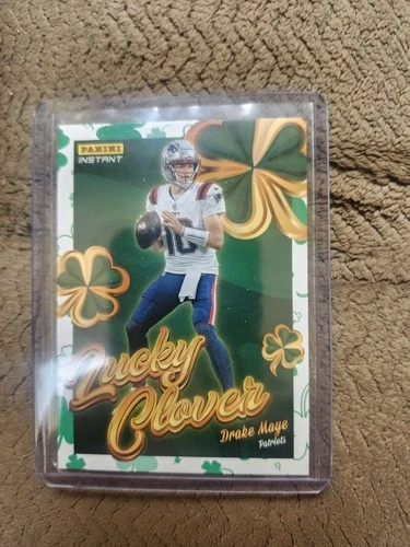 2025 Panini Instant Drake Maye Lucky Clover SP