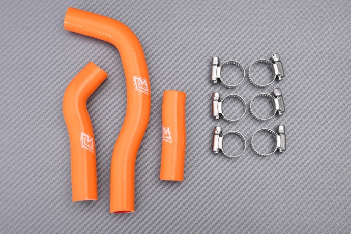 Durite radiateur KTM SXF 450 orange pour modèles 2007 à 2010