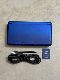 Nintendo 3DS Console Blue Edition With Charger USA SELLER Read Description
