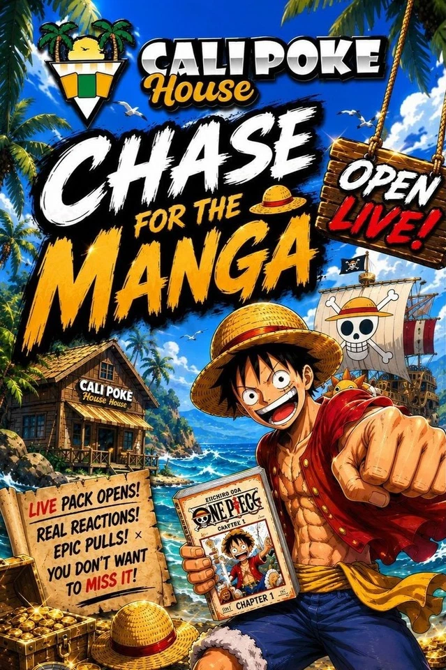 BIGGEST Open-Live/ Ship Sealed menu on eBay Live! Pokémon + One Piece w/Eli