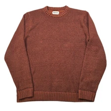 Taylor Stitch Crewneck Sweater Mens Large 44 Rustic Brown Pullover Knit