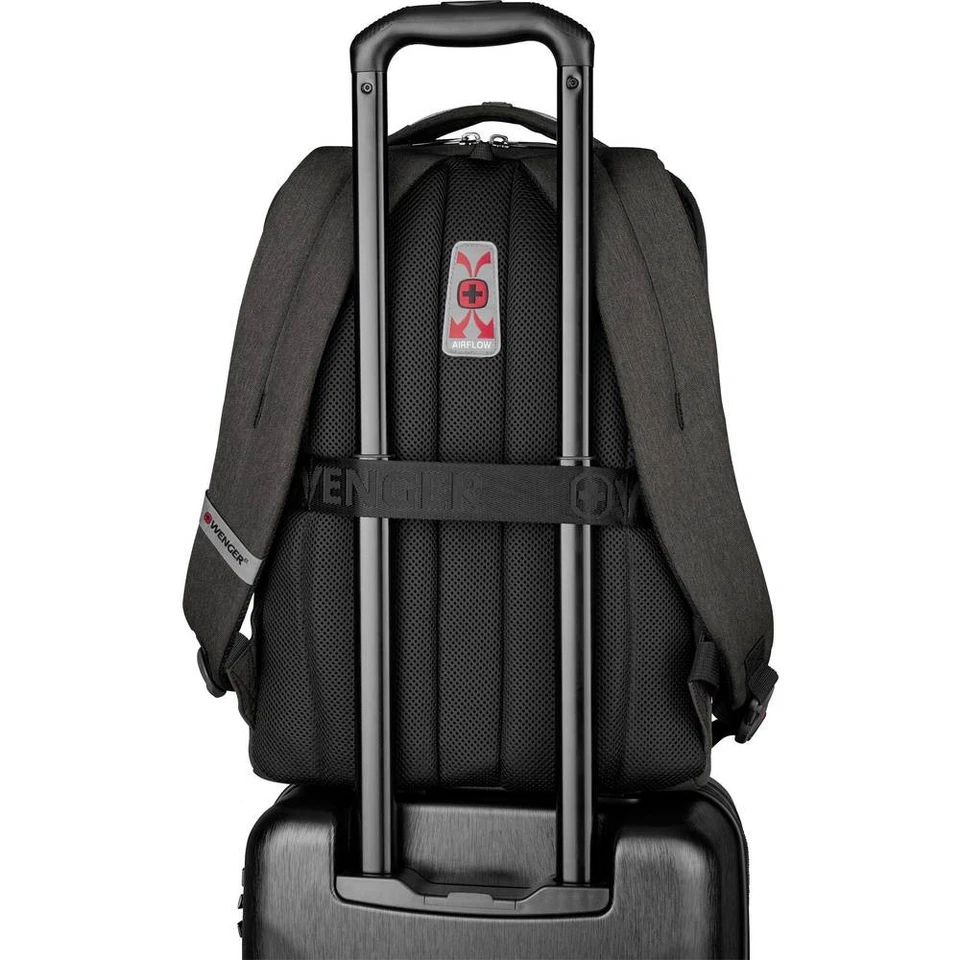 Wenger Notebook Rucksack MX Professional Passend für maximal: 40,6 cm (16) Grau - Bild 4 von 4