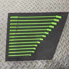 Snap-on FMWR03BG Green Foam Organizer for 13pc 1/4-15/16” Combination Wrench Set