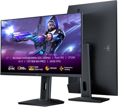 Gaming Monitor 27 Zoll QHD 2560x1440 200