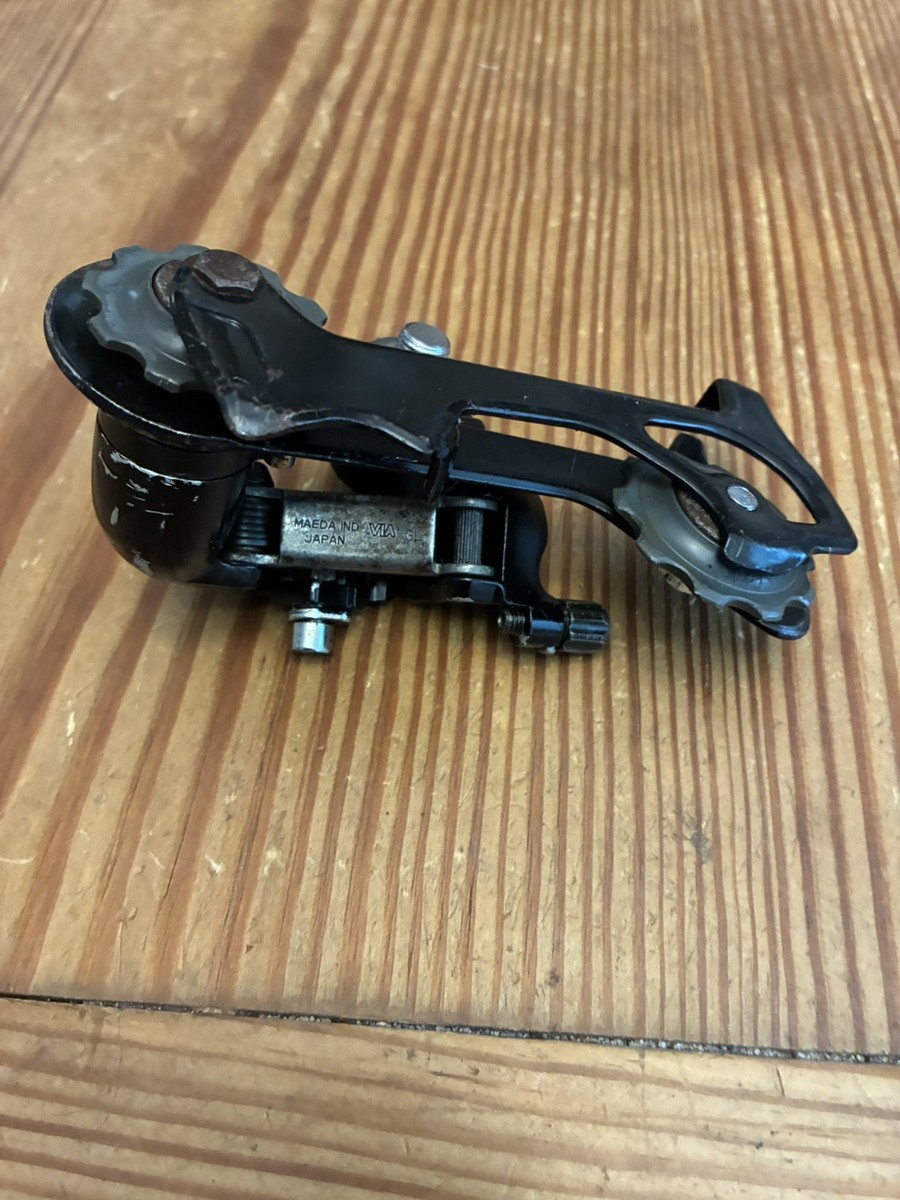 Vintage Suntour X-1 Rear Derailleur Long Cage Accushift Plus 7/8 Speed