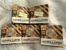 5 Pcs  Dr. Squatch Limited Ed. Lather Of The Loyal Harry Potter Soap Hufflepuff 