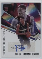 2020-21 Panini Recon True Potential Signatures Mamadi Diakite #TPS-MMD Auto ow3