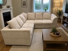Sofa club beige corner sofa in great condition