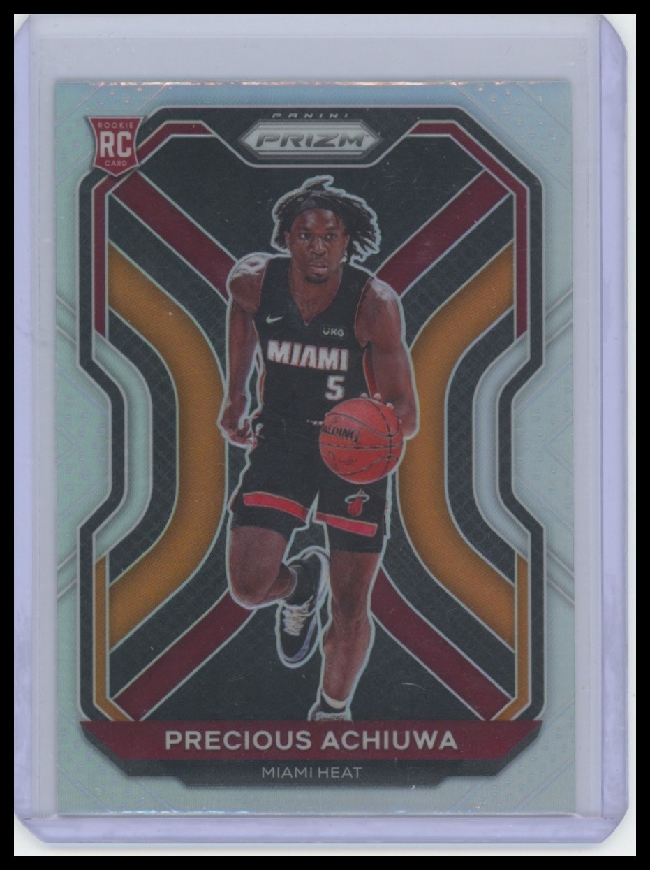 2020-21 Panini Prizm #294 Precious Achiuwa Silver Prizms