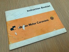 VW Type 2 Devon / Moonraker Camper Booklet - 1971