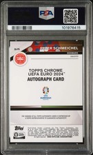 Peter Schmeichel Soccer Autographed Sports Trading Cards