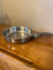 Vollrath Stainless Steel Frying Pan 9" 18 8 3 Ply Damaged Handle