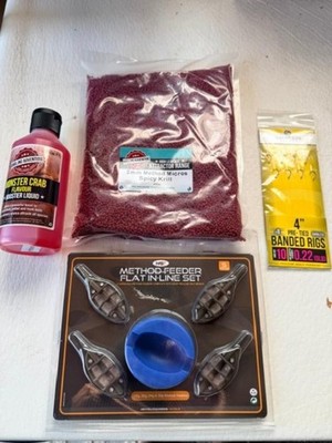 METHOD MICRO PELLET KOMPLETT FEEDER SET FÜR ALLE KARPFEN / GROBER WÜRZIGER KRILL