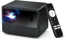 1080P Smart Mini Projector with WiFi, Bluetooth, Dolby Audio, and Auto Focus