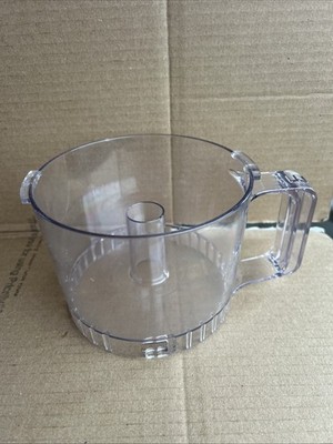 Cuisinart PowerBlend Duet Food Processor Clear CBFP-10 Work Bowl