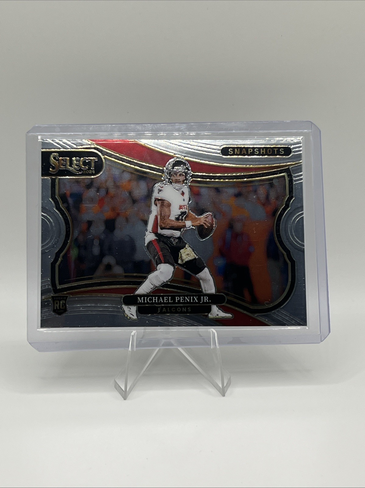 2024 Panini Select Football Michael Penix Jr Snapshots Rookie RC #13 (BD)