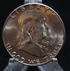 1961-D Franklin Half Dollar, 90% Silver, USA 50c Coin Nice with Bell Lines