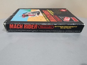 Mach Rider NES Original Game CIB 5 Screw Cart. Nintendo