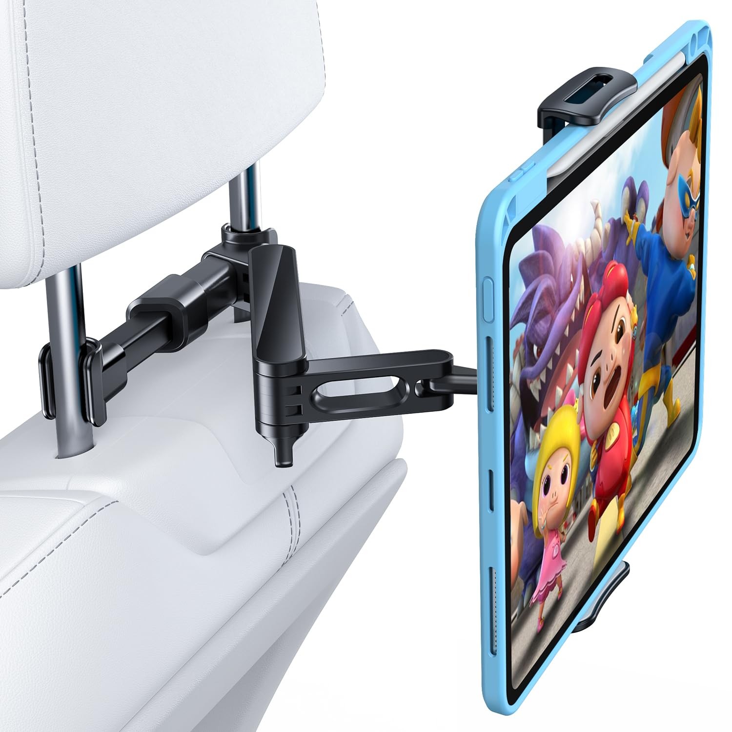 AHK Porta Tablet Auto Poggiatesta, Universale Supporto per Tablet con Rotazione