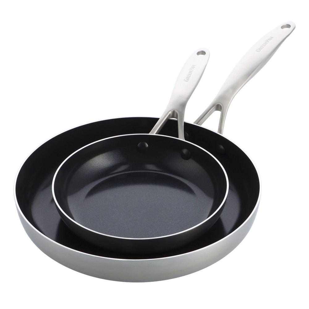 Poêles céramique GreenPan Geneva 28 cm set de 2 pièces 20 cm induction et four