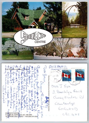 c21643 Sorrento Centre British Columbia Kanada Postkarte 1998 Briefmarke
