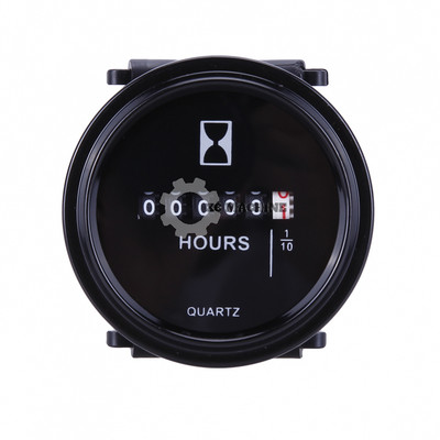Time Counter Waterproof Quartz Timer Hourmeter for Motorcycle Car Trucks