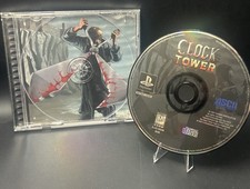 Clock Tower (Sony PlayStation 1, 1997) Org Game 📀 Disc Tested Working &  Case