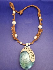 Disney Moana Magical SEASHELL NECKLACE Heart Of Te Fiti Pendant Toy NO SOUND