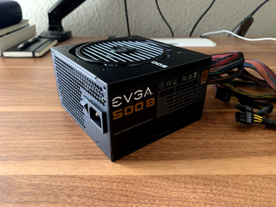 EVGA 500 W BQ  80+ Bronze 500W Semi Modular FDB Fan Power Supply