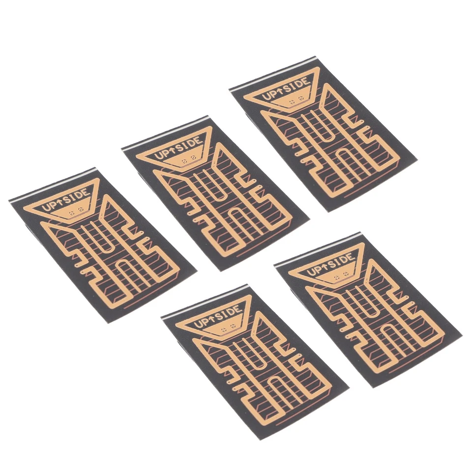 Neu 5PCS Telefon Signal Aufkleber PCB Schwarz Gold Telefon Signal Verbesserung - Bild 4 von 4