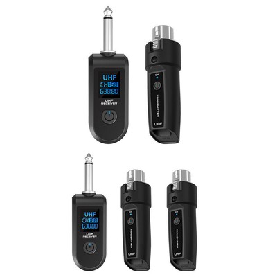 Wireless Microphone Converter XLR Transmitter and Receiver Wireless Mic Adapter