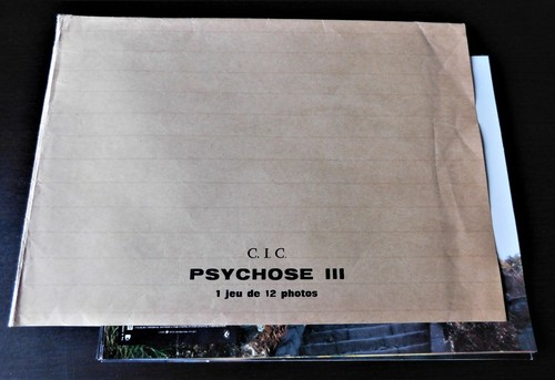 Psychose 3 *12 Photos Lobby Cards France *21x28cm *8"10" *1986 Perkins - Photo 5/5