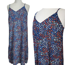 Gap 90's Vintage Floral Slip Dress Womens Small Sleeveless Y2K Lined Lightweight