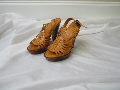 Frye 8.5 Joy Huarache Leather Shoes Sandals