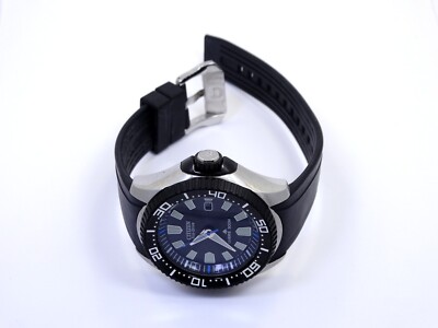 CITIZEN N-E168-S10547 Eco Drive SO70830 Black Dial Divers 300m