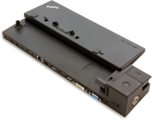 Lenovo Ultra Dock 40A2 40A20090US 00HM917 T450 X260 T460 T470 40A2 W/charger - Picture 2 of 6