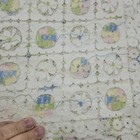 Lace Spring pink blue Table Cover table topper square 35" Tablecloth Lace