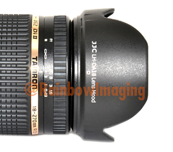JJC LHDA18 Lens hood for Tamron 18270mm f/3.56.3 DiII VC PZD B008