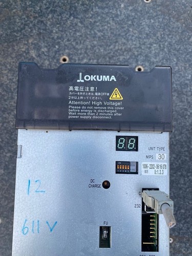 OKUMA MPS30 1006-2202-0616078 Servo Power Supply Removed From Working Machine - Picture 3 of 10