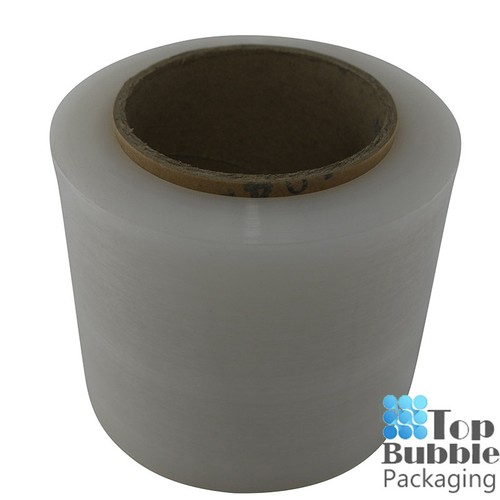 Clear Bundling Film - 100mm x 300m 20um 3 Rolls FREE SHIPPING Stretch Wrap Small - Picture 2 of 2