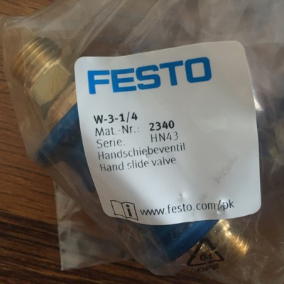 one NEW Festo W-3-1/4 2340 hand valve Quality assurance