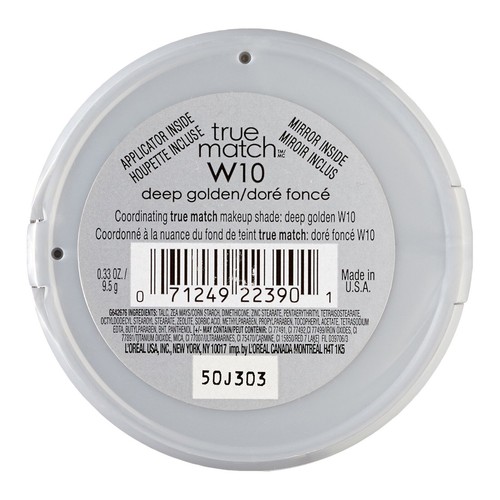 L'Oreal Paris True Match Powder, Deep Golden, 0.33 Ounces (Set of 2) - Picture 5 of 7