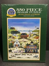 Bits and Pieces 550 Piece Jigsaw Puzzle - Honeymoon Express - New